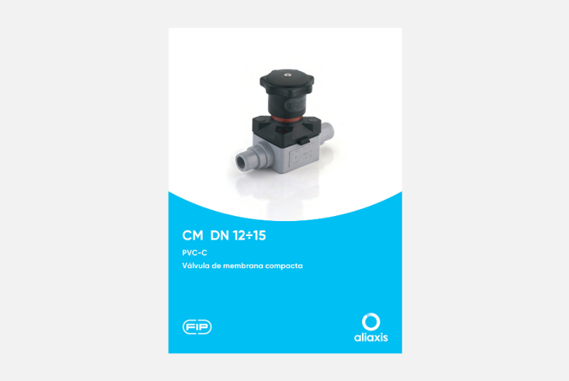 Catalogo Válvula de membrana compacta - PVC-C