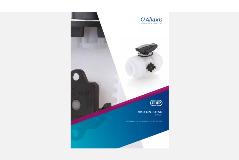 Catálogo Válvula de bola de regulación DUAL BLOCK® - PVDF