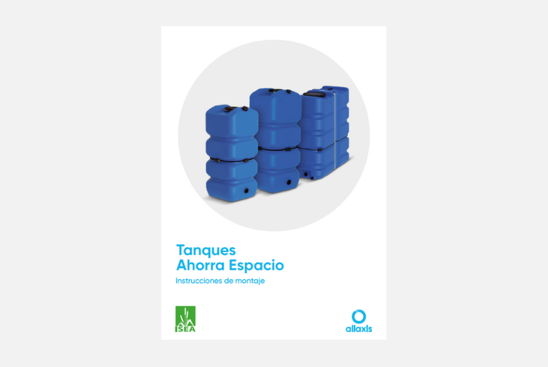 Instrucciones - Tanques ahorra espacio