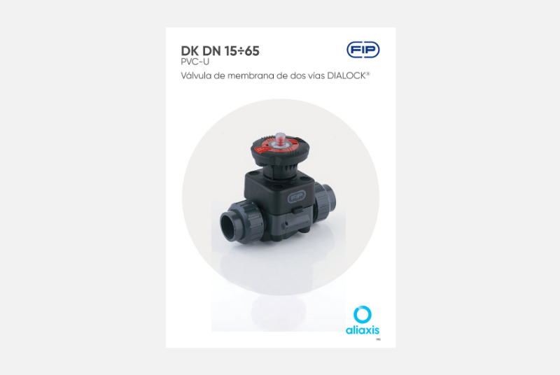 Catálogo Válvula de membrana de dos vías DIALOCK® - PVC-U