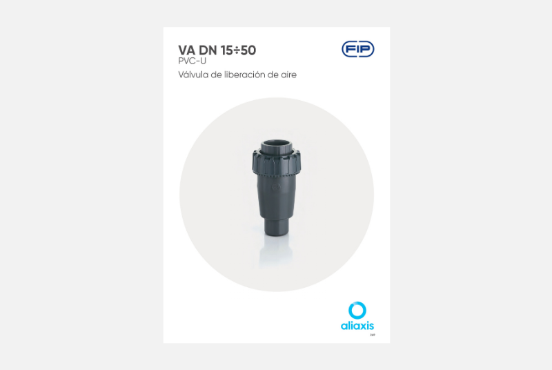 Catálogo Válvula de liberación de aire - PVC-U