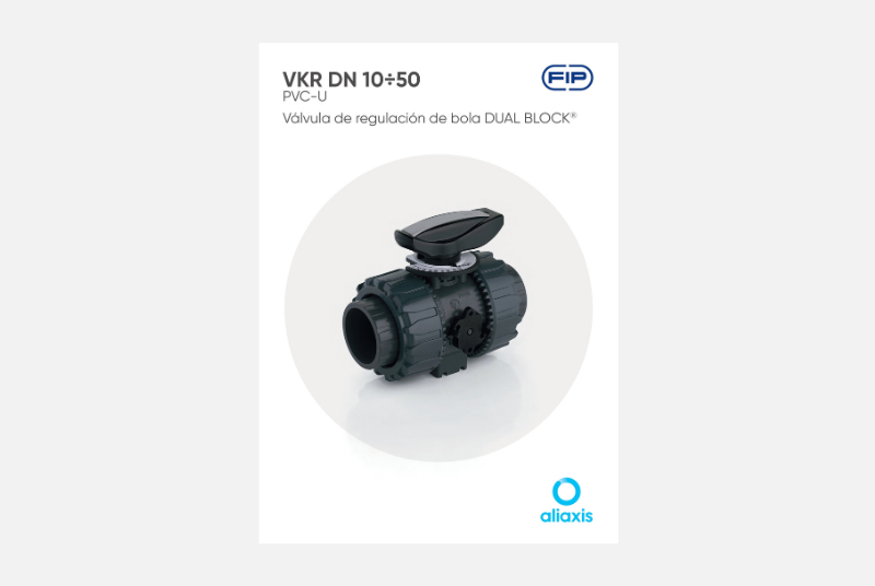 Catálogo Válvula de regulación de bola DUAL BLOCK® - PVC-U