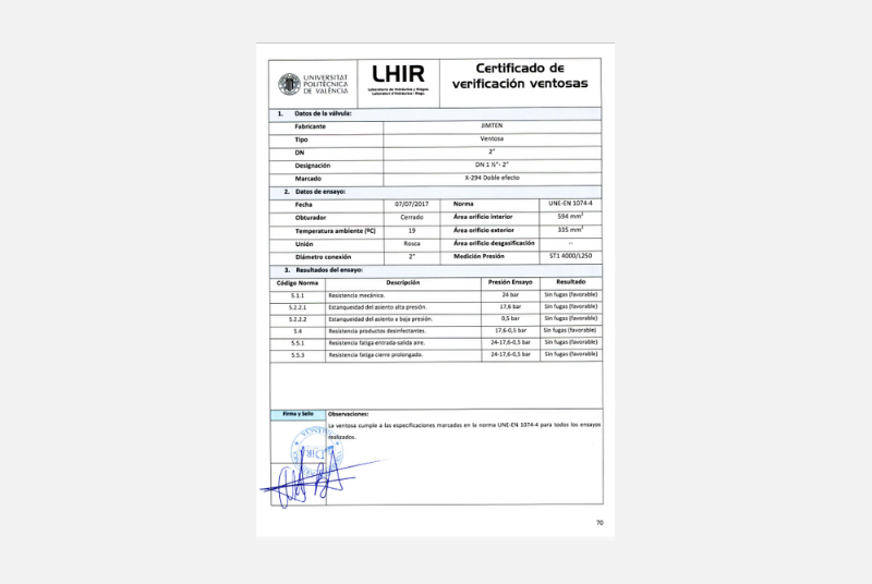 Certificado LHIR Ventosas Patrol UNE-E-1074-4 - x-294