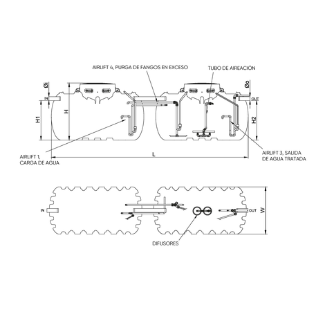 Sistema ecualizado ISEA SBR8 - SBR12